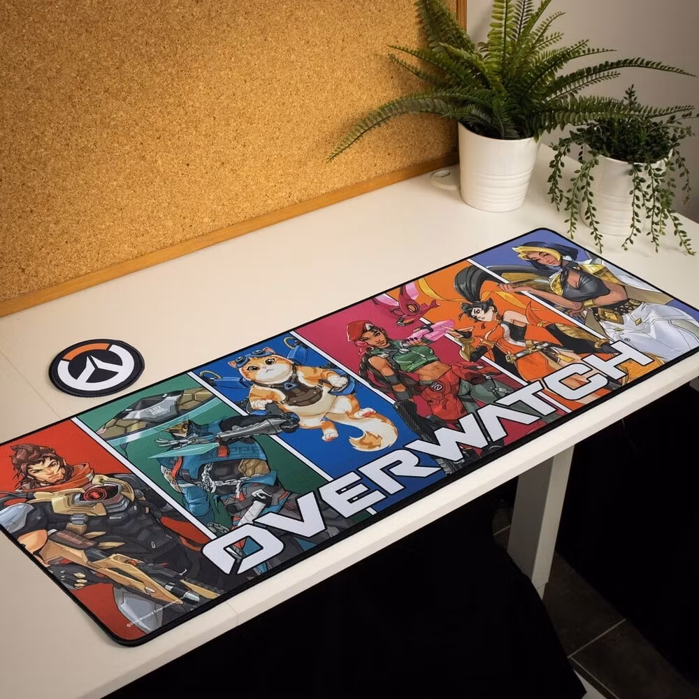 Overwatch XL Desk Pad and Coaster Set
