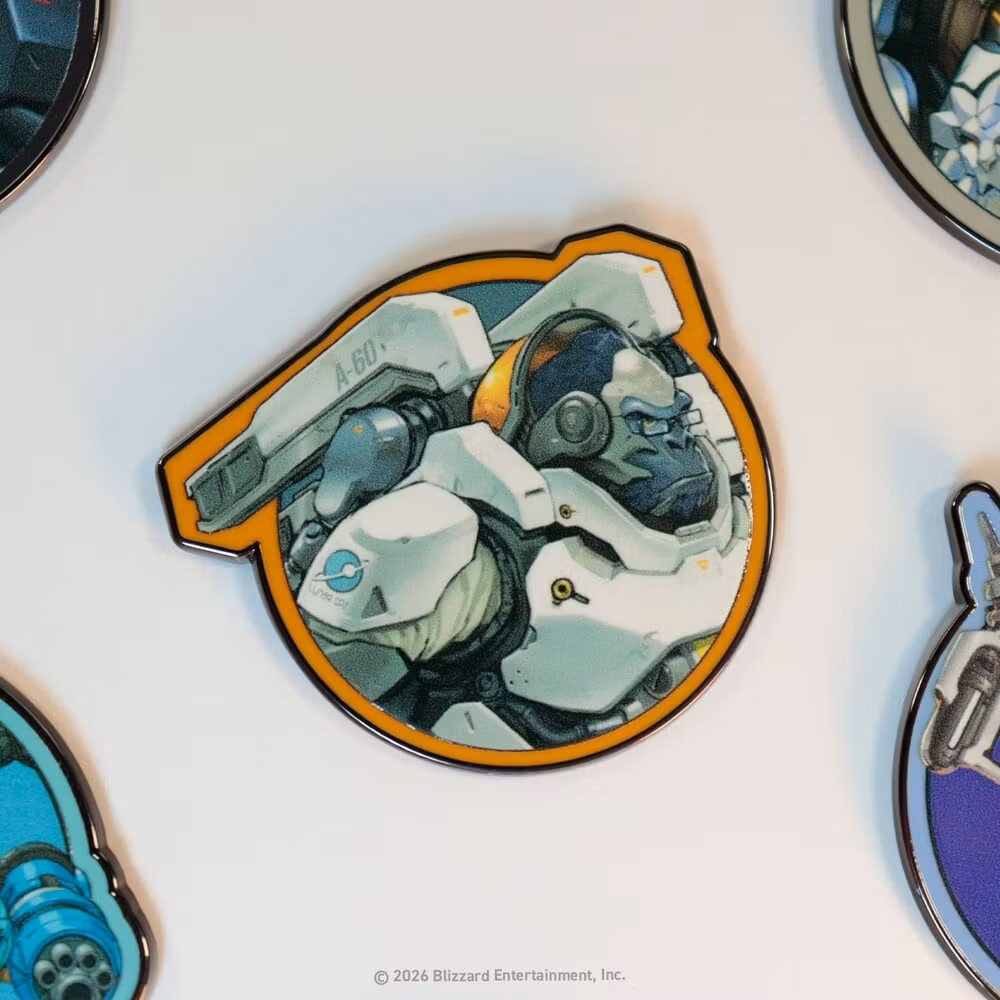 Overwatch Box of 12 Random Pin Badges