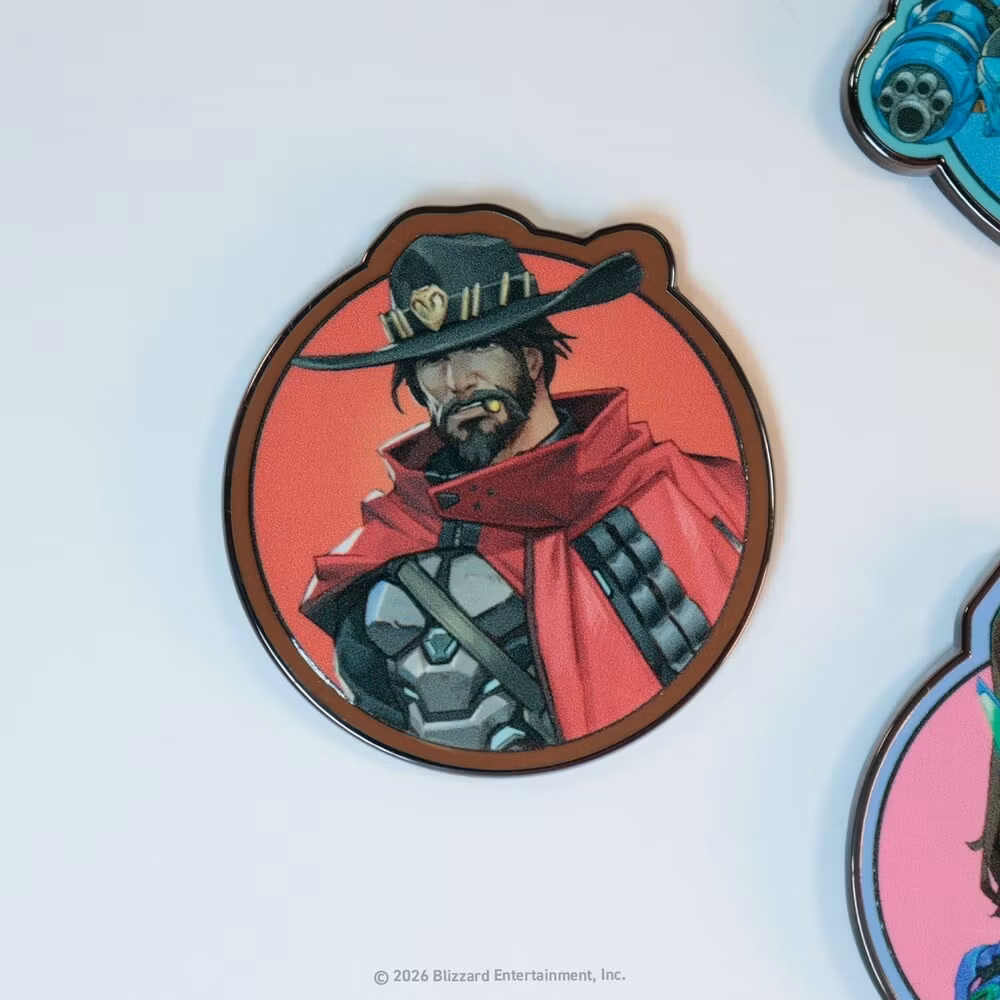 Overwatch Box of 12 Random Pin Badges