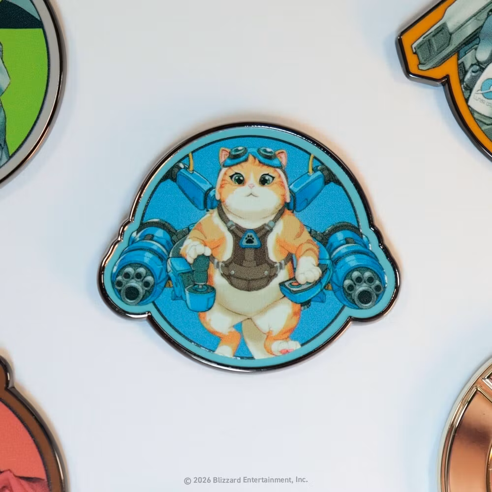 Overwatch Box of 12 Random Pin Badges