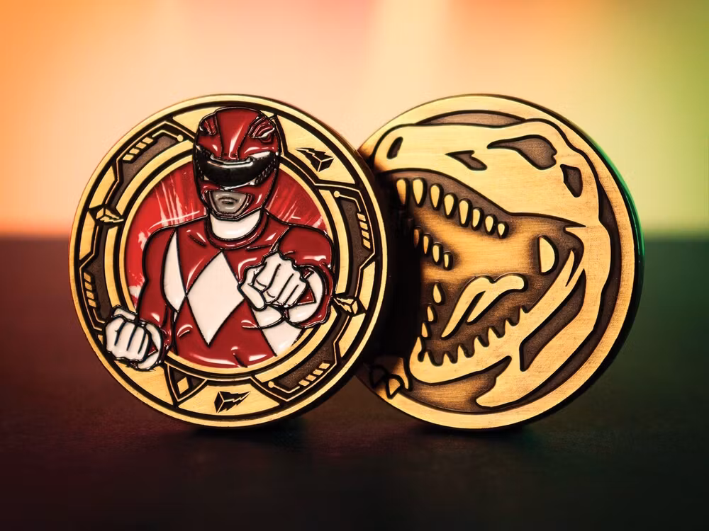 Power Rangers Red Ranger Limited Edition Coin