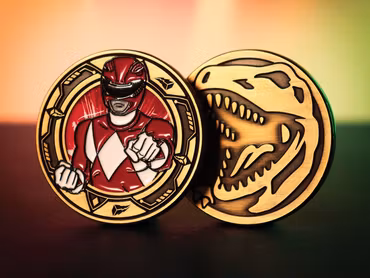 Power Rangers Red Ranger Limited Edition Coin