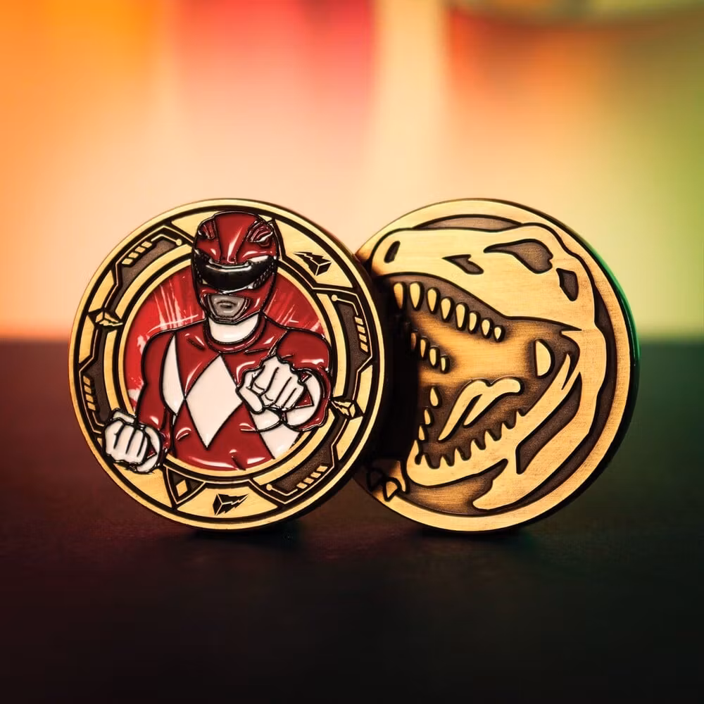 Power Rangers Red Ranger Limited Edition Coin