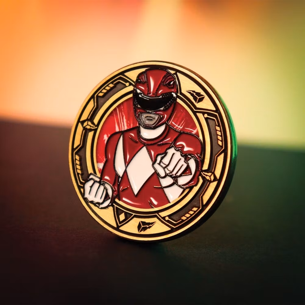 Power Rangers Red Ranger Limited Edition Coin