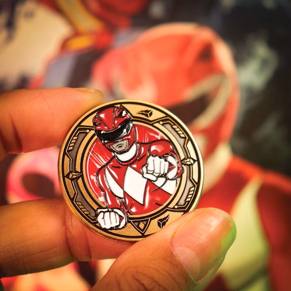 Power Rangers Red Ranger Limited Edition Coin