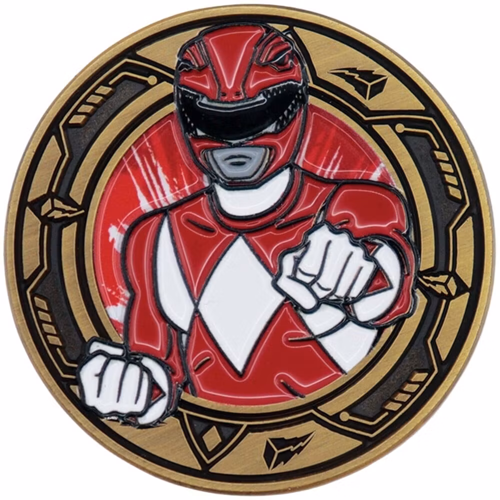 Power Rangers Red Ranger Limited Edition Coin