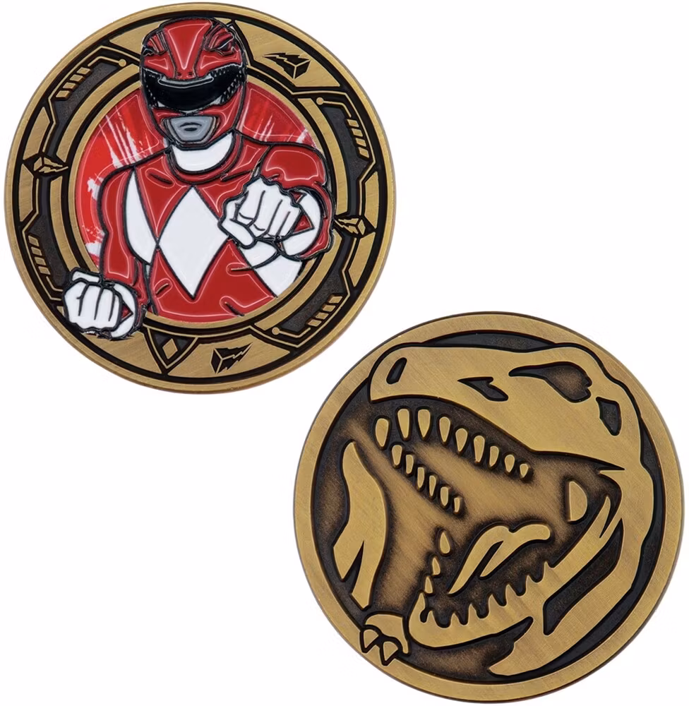 Power Rangers Red Ranger Limited Edition Coin