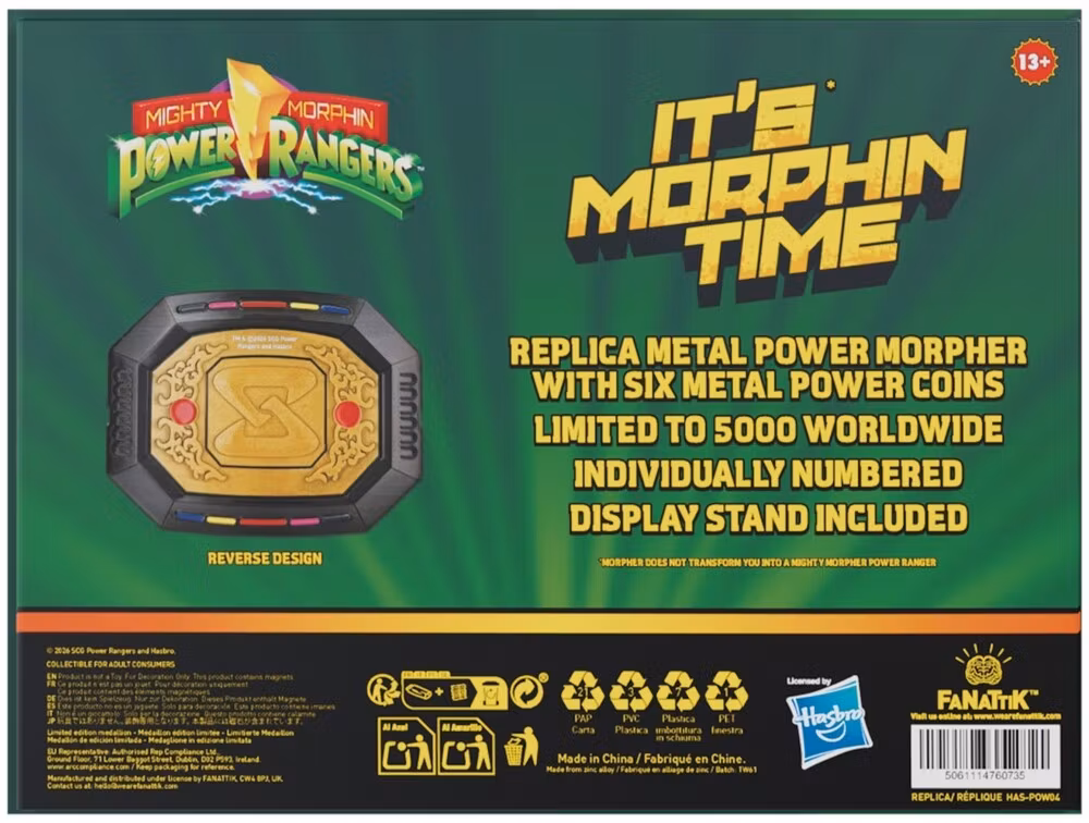 Power Rangers Interchangeable Morpher Limited Edition Replica