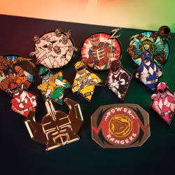 Power Rangers Box of 12 Random Pin Badges