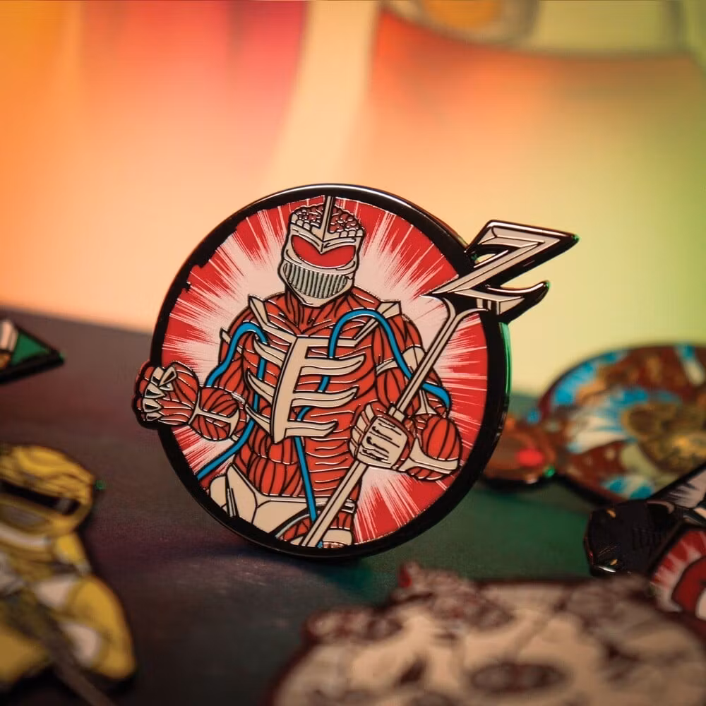 Power Rangers Box of 12 Random Pin Badges