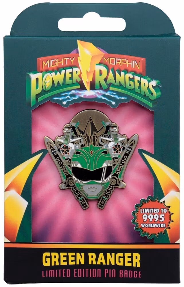 Power Rangers Green Ranger Limited Edition Pin Badge