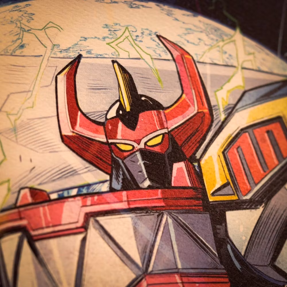 Power Rangers Art Print Limited Edition