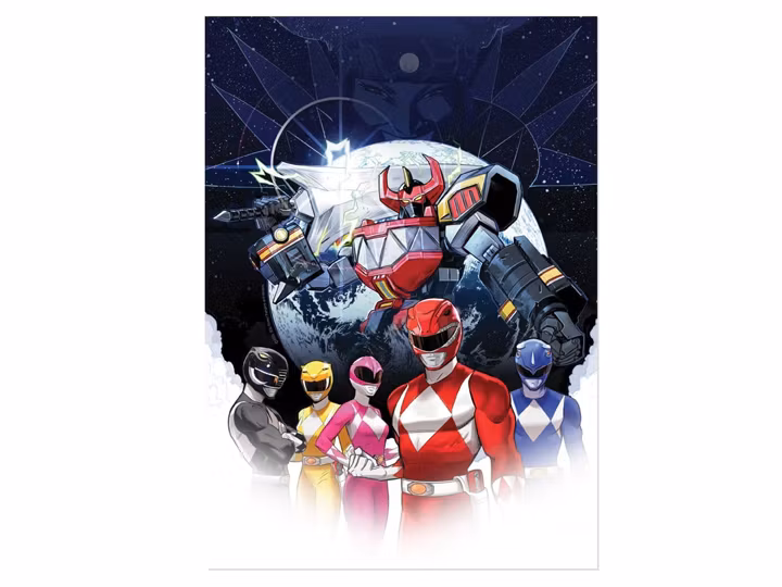 Power Rangers Art Print Limited Edition