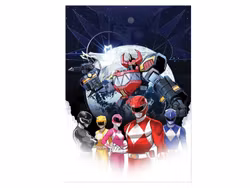 Power Rangers Art Print Limited Edition