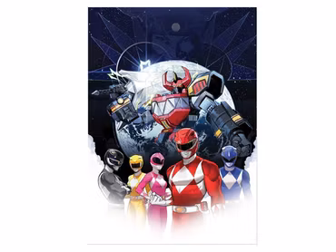 Power Rangers Art Print Limited Edition