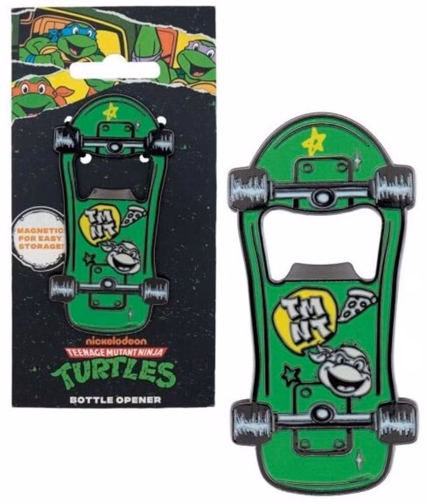 Teenage Mutant Ninja Turtles Skateboard Magnetic Bottle Opener