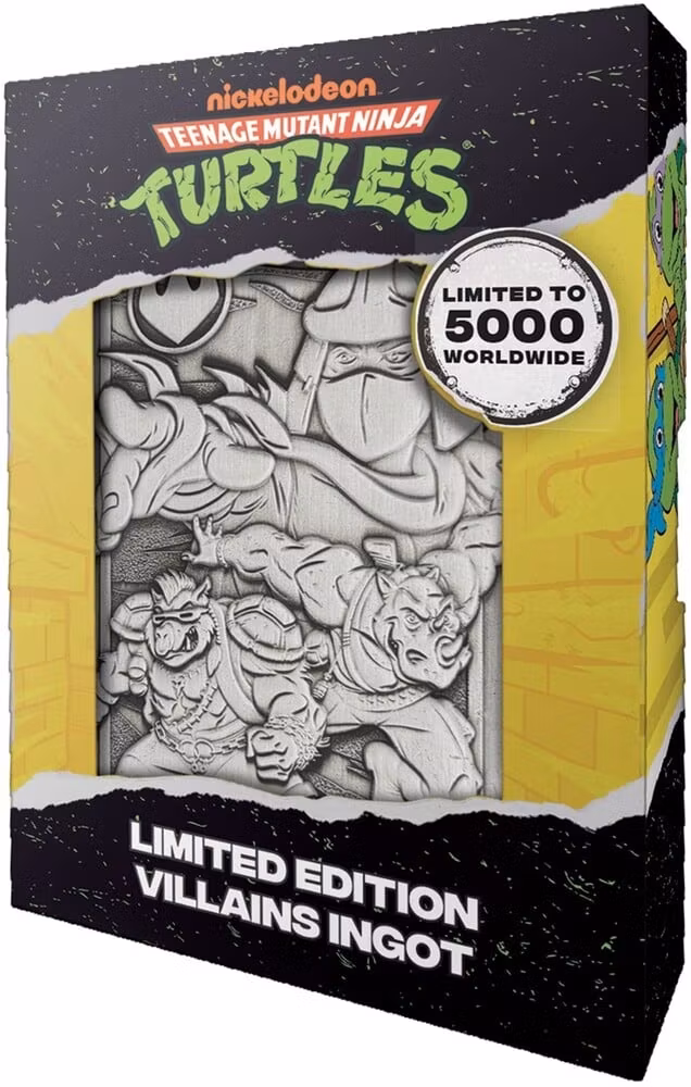 Teenage Mutant Ninja Turtles Limited Edition Villains Ingot