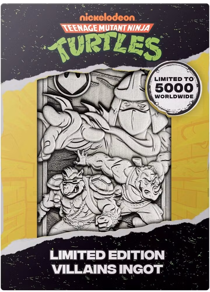 Teenage Mutant Ninja Turtles Limited Edition Villains Ingot