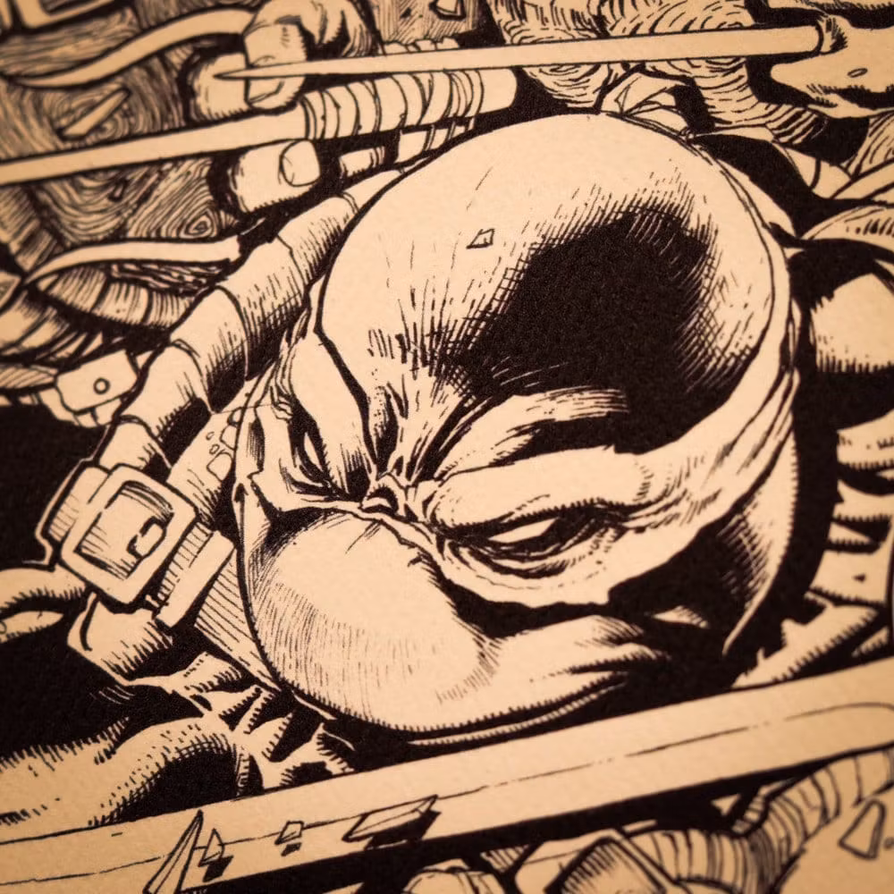 Teenage Mutant Ninja Turtles Art Print Comic Limited Edition