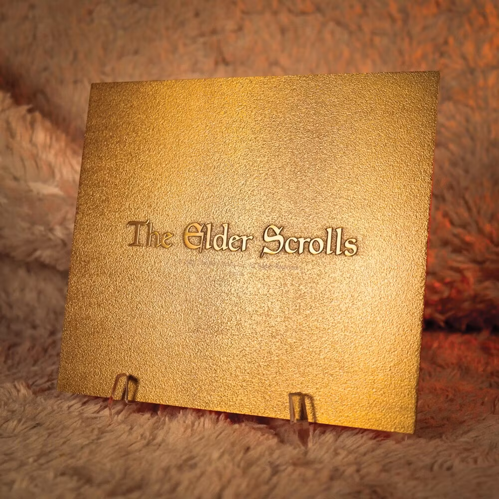 The Elder Scrolls The Empire of Tamriel Limited Edition Metal Map Replica