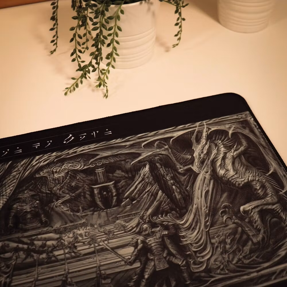 The Elder Scrolls V: Skyrim Alduin's Wall XL Desk Pad and Coaster Set