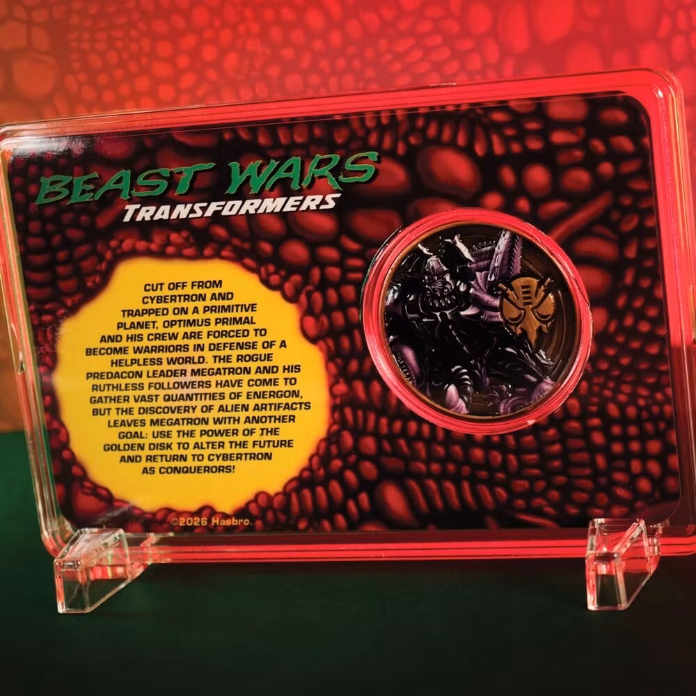 Transformers: Beast Wars 30th Anniversary Limited Edition Presentation Coin