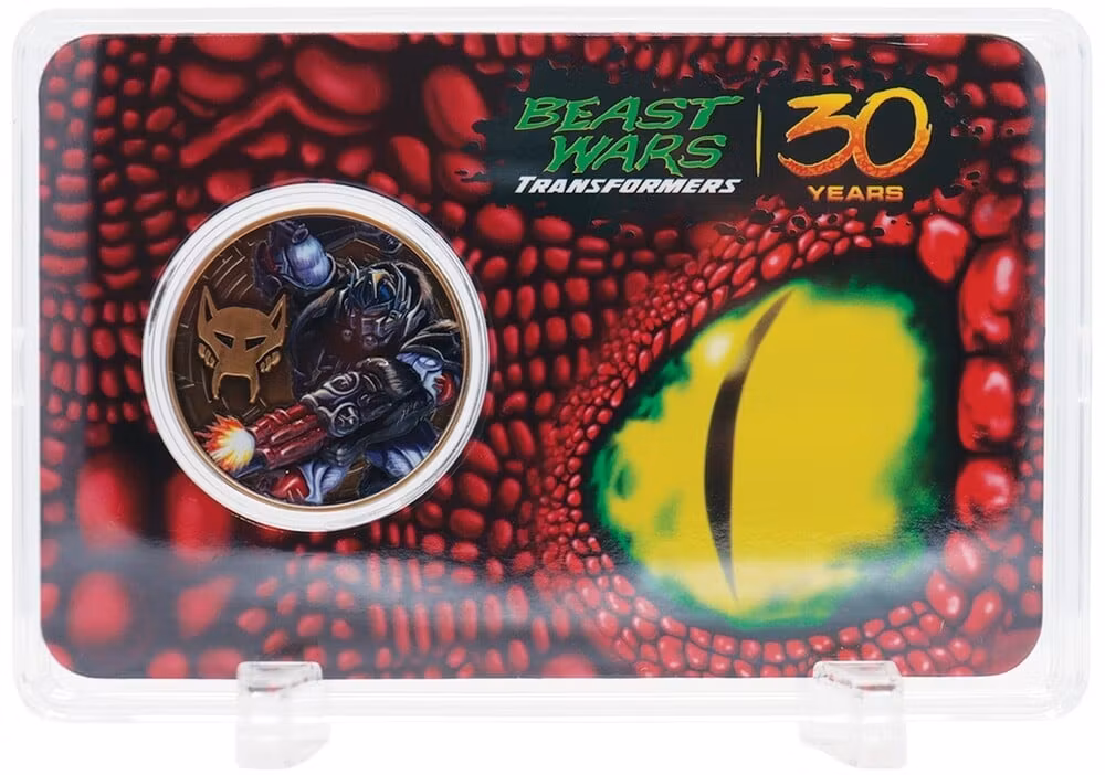 Transformers: Beast Wars 30th Anniversary Limited Edition Presentation Coin