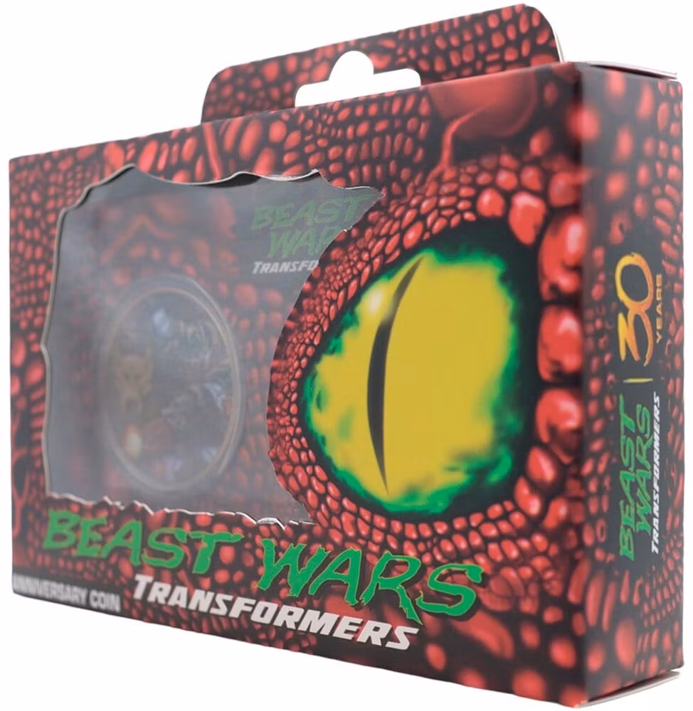 Transformers: Beast Wars 30th Anniversary Limited Edition Presentation Coin