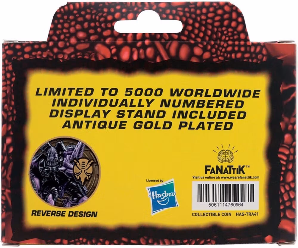 Transformers: Beast Wars 30th Anniversary Limited Edition Presentation Coin