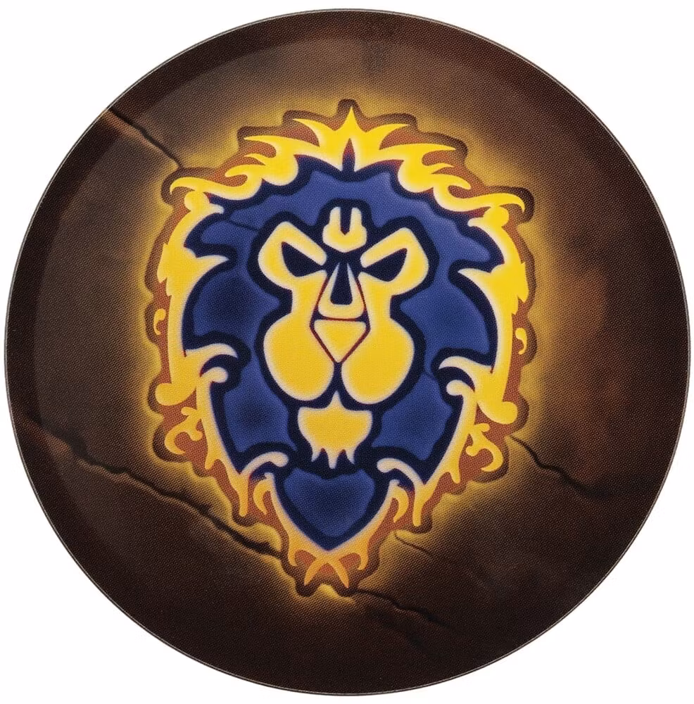 World of Warcraft Set of 4 Metal Coasters