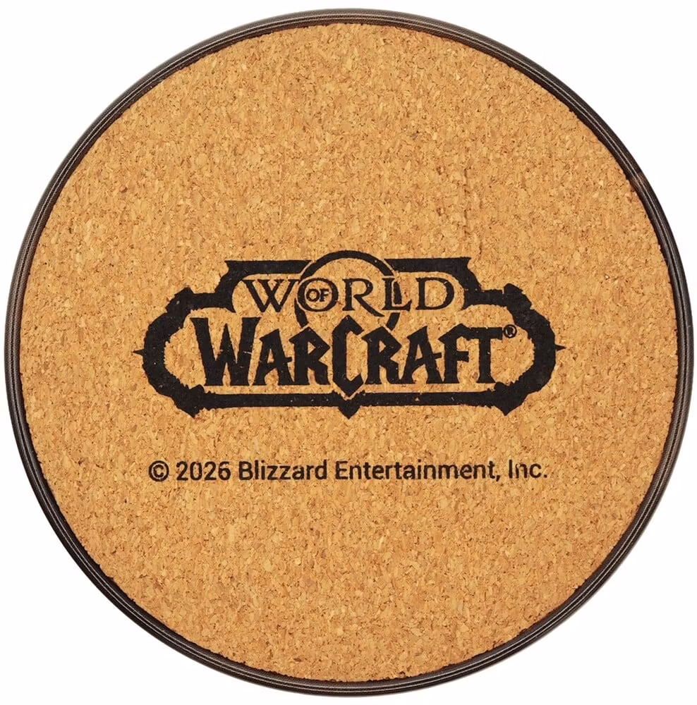 World of Warcraft Set of 4 Metal Coasters