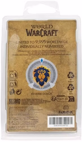 World of Warcraft Alliance/Horde Limited Edition Faction Coin
