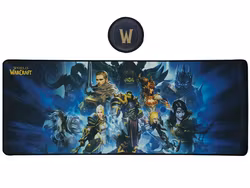 World of Warcraft XL Desk Pad and Coaster Set