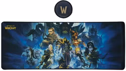 World of Warcraft XL Desk Pad and Coaster Set