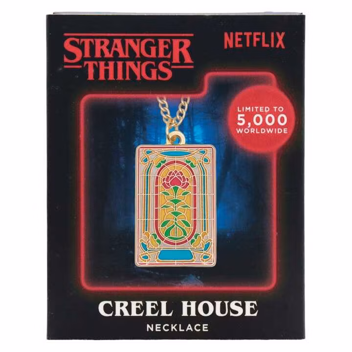 Stranger Things Necklace Creel House Window Limited Edition