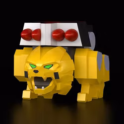 The Brave Fighter of Legend Da-Garn Brickroid Ga-Orn (Animal Mode) Figure