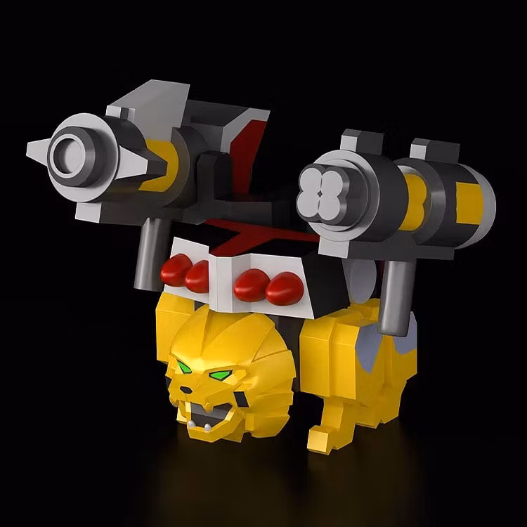 The Brave Fighter of Legend Da-Garn Brickroid Ga-Orn (Animal Mode) Figure