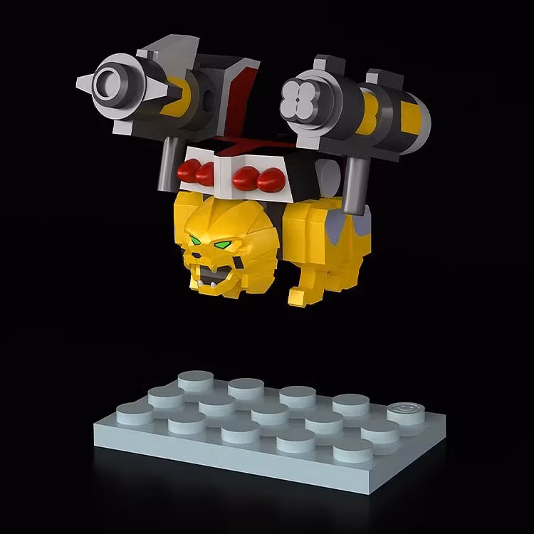 The Brave Fighter of Legend Da-Garn Brickroid Ga-Orn (Animal Mode) Figure