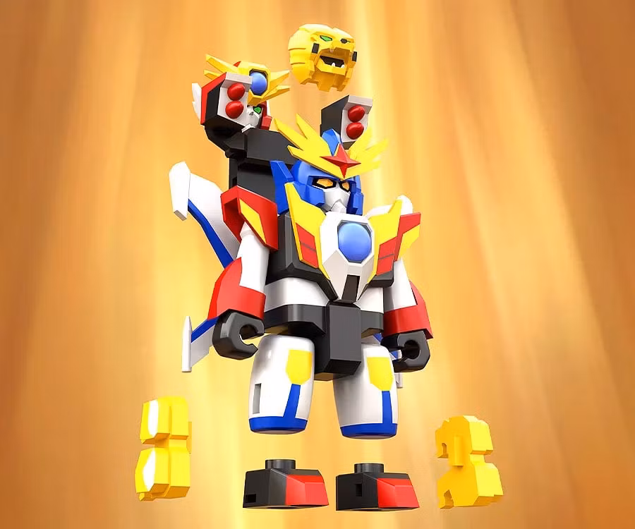 The Brave Fighter of Legend Da-Garn Brickroid Ga-Orn (Animal Mode) Figure