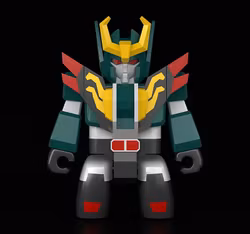 The Brave Fighter of Legend Da-Garn Brickroid Seven Changer Figure