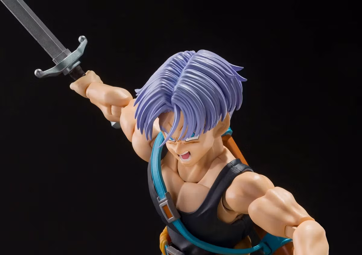 Dragon Ball Z S.H.Figuarts Trunks (Z-Fighters Group Base Ver. B) Action Figure