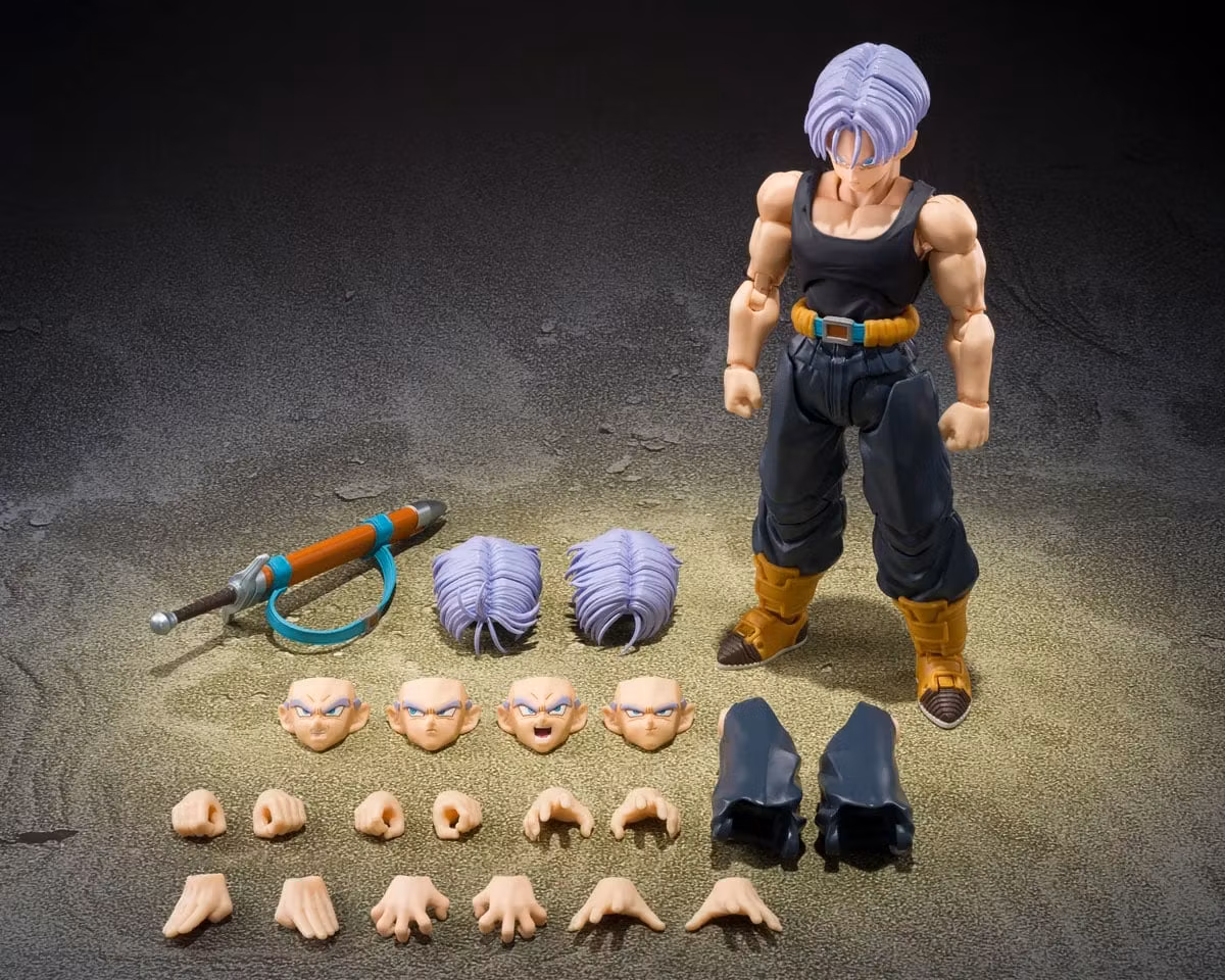 Dragon Ball Z S.H.Figuarts Trunks (Z-Fighters Group Base Ver. B) Action Figure