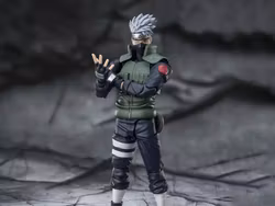 Naruto: Shippuden S.H.Figuarts Kakashi Hatake (The Famed Sharingan Hero) Action Figure (Rerelease)