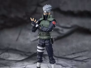 Naruto: Shippuden S.H.Figuarts Kakashi Hatake (The Famed Sharingan Hero) Action Figure (Rerelease)