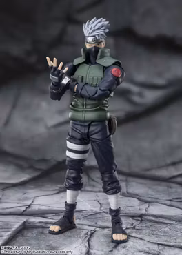 Naruto: Shippuden S.H.Figuarts Kakashi Hatake (The Famed Sharingan Hero) Action Figure (Rerelease)