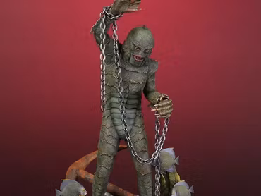 Revenge of the Creature Gill-man 1/8 Scale Model Kit (Rerelease)