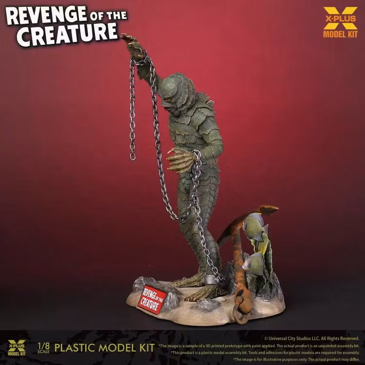 Revenge of the Creature Gill-man 1/8 Scale Model Kit (Rerelease)