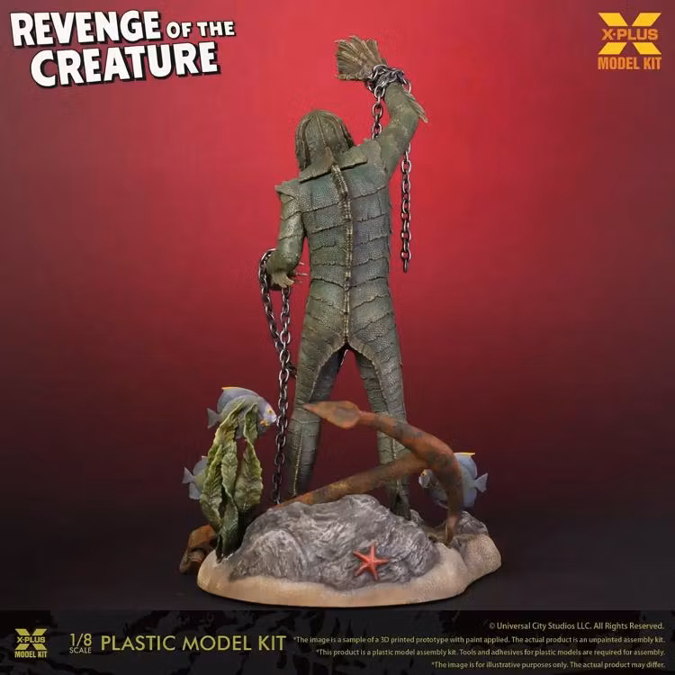 Revenge of the Creature Gill-man 1/8 Scale Model Kit (Rerelease)