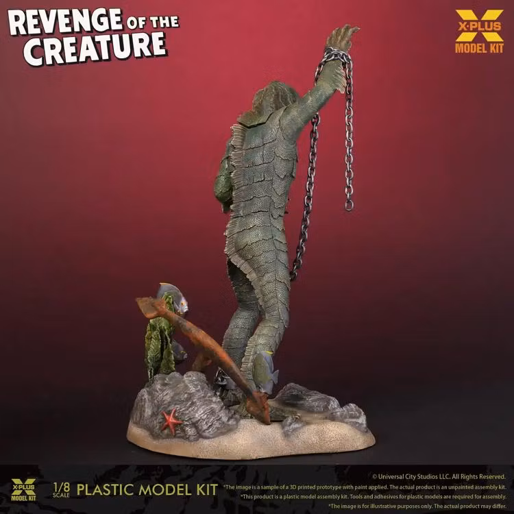 Revenge of the Creature Gill-man 1/8 Scale Model Kit (Rerelease)