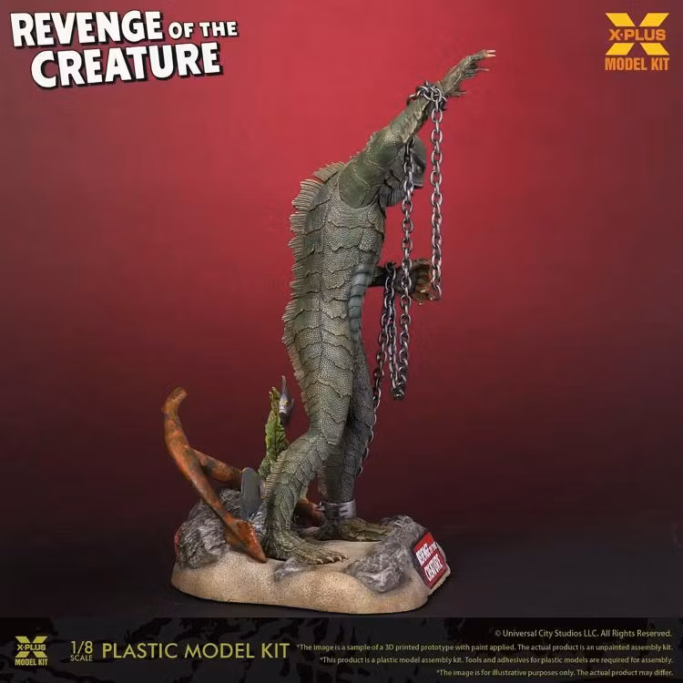 Revenge of the Creature Gill-man 1/8 Scale Model Kit (Rerelease)